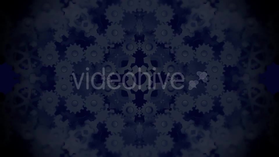 Gears Kaleidoscope Background - Download Videohive 18024499