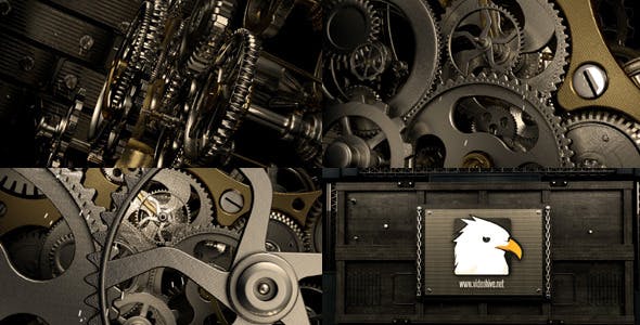 Gears Logo - Videohive Download 8009674