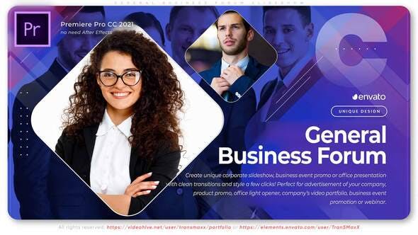 General Business Forum Slideshow - Download Videohive 35477498