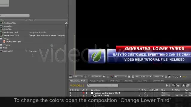 Generated Lower Thirds - Download Videohive 232625