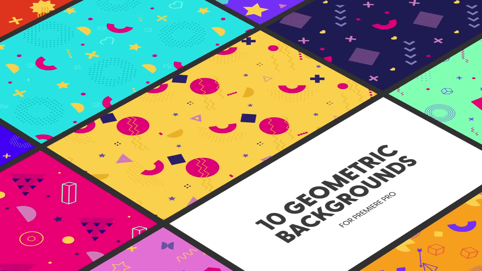 Geometric Backgrounds Videohive 41888178 Premiere Pro Image 8