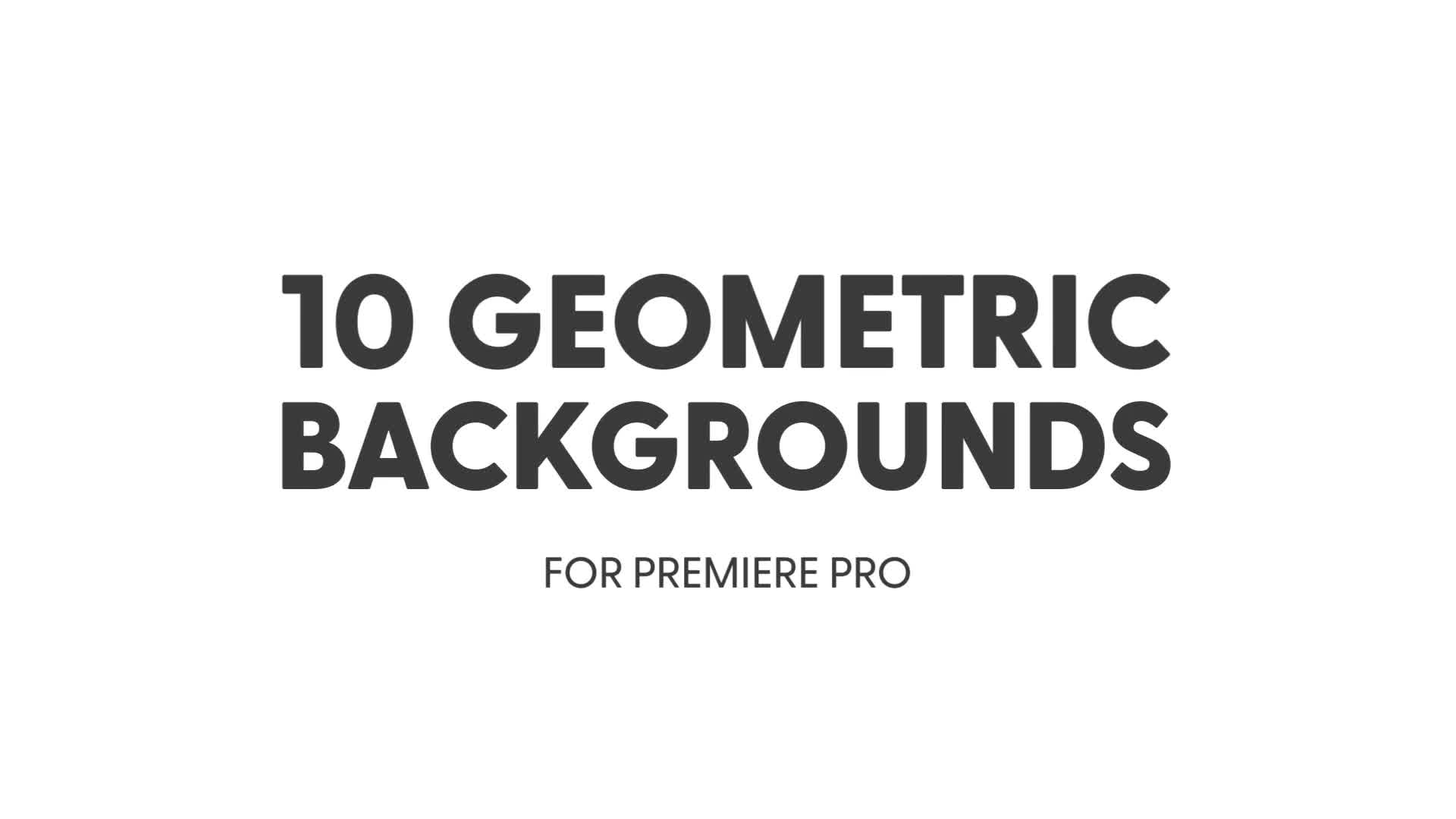 Geometric Backgrounds Videohive 41888178 Premiere Pro Image 9