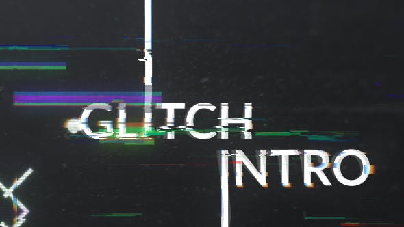 Geometric Glitch Logo Reveal - 21125730 Download Videohive