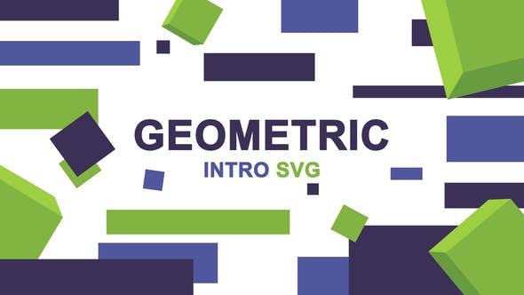 Geometric Logo Intro SVG - Videohive Download 21969779