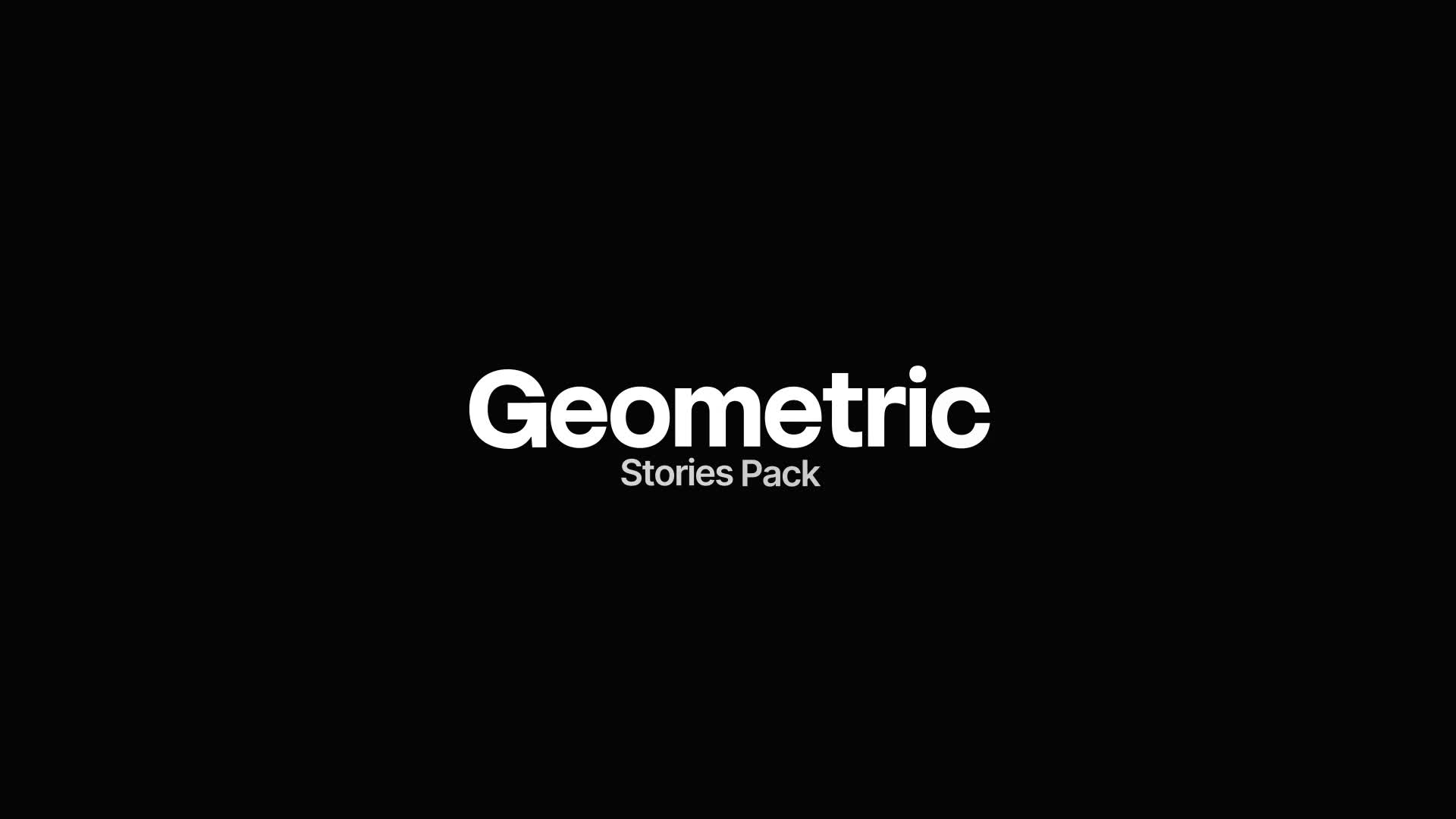 Geometric Stories Pack Videohive 32376676 After Effects Image 1