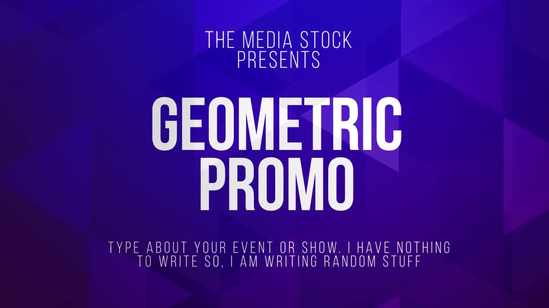Geometric Title & Lower thirds - Download Videohive 21809774