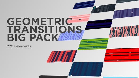 Geometric Transitions Big Pack - Videohive 33973547 Download