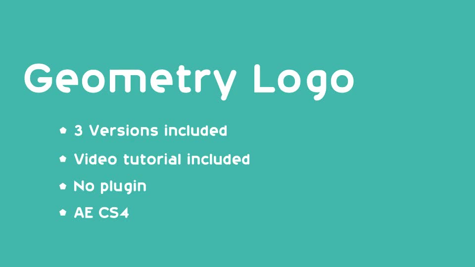 Geometry Logo - Download Videohive 7205544
