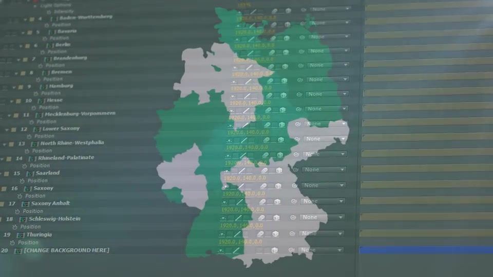 Germany Map Kit - Download Videohive 15869462