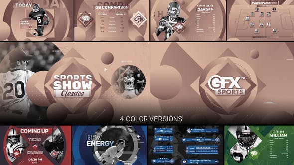 Gfx Tv Sports Show Pack - Videohive Download 28171736