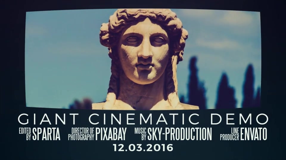 Giant Cinematic Demo - Download Videohive 15955764