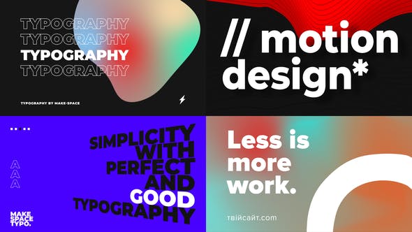 Giant Typography - 24773804 Videohive Download