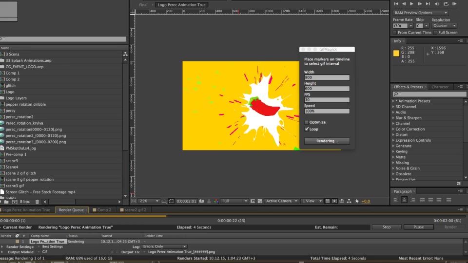 GIF Magick | After Effects Script - Download Videohive 14032323