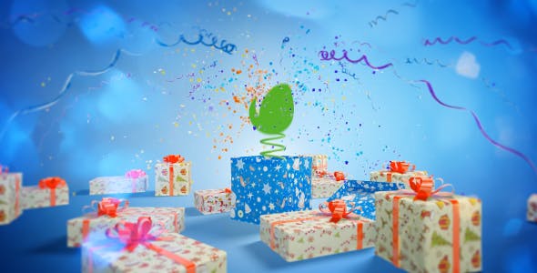 Gift Logo Intro - Videohive Download 19071740