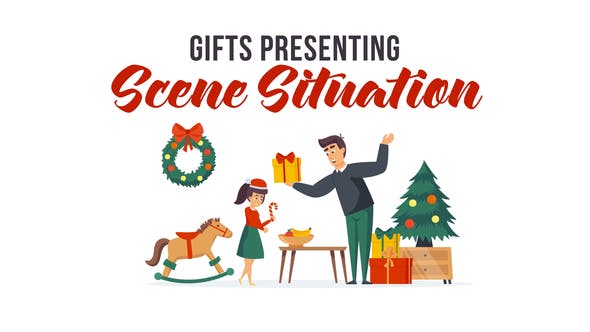 Gifts presenting Scene Situation - Download Videohive 29496525