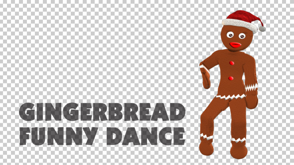 Gingerbread Funny Dance - Download Videohive 18440925