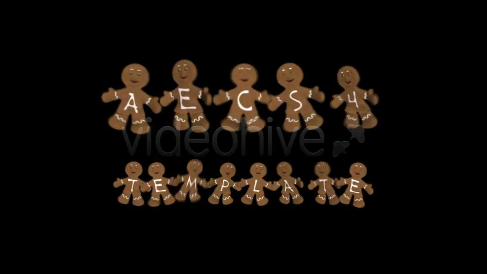 Gingerbread Titles AE Constructor Videohive 3665933 After Effects Image 3