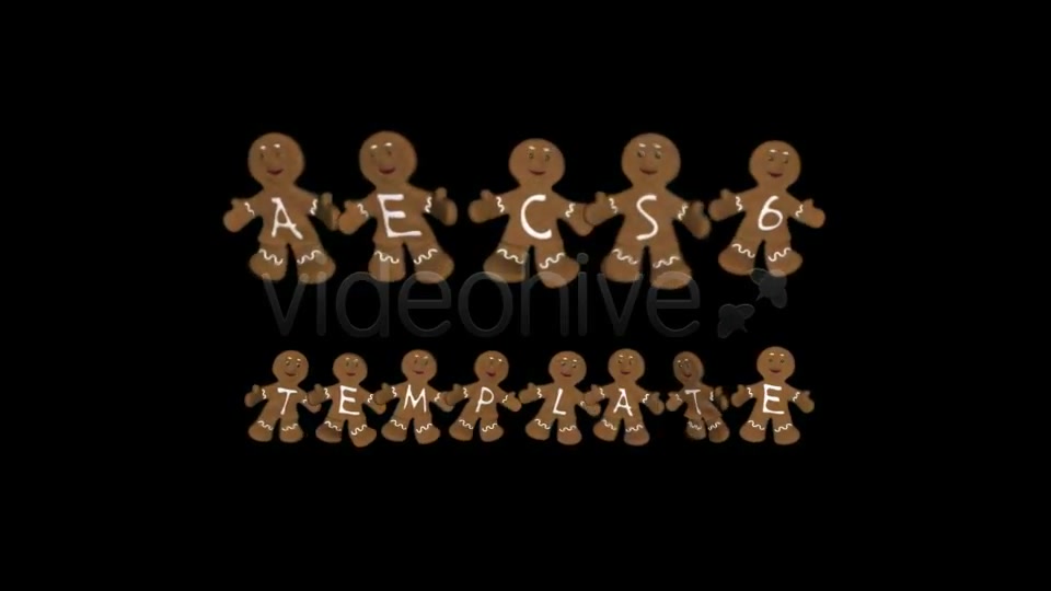 Gingerbread Titles AE Constructor Videohive 3665933 After Effects Image 4
