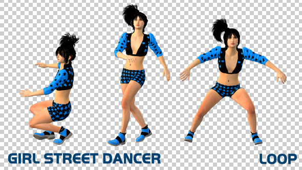 Girl Street Dancer - Download Videohive 19374979