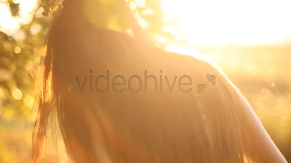 Girl Walking In The Forest 2  Videohive 5169687 Stock Footage Image 12