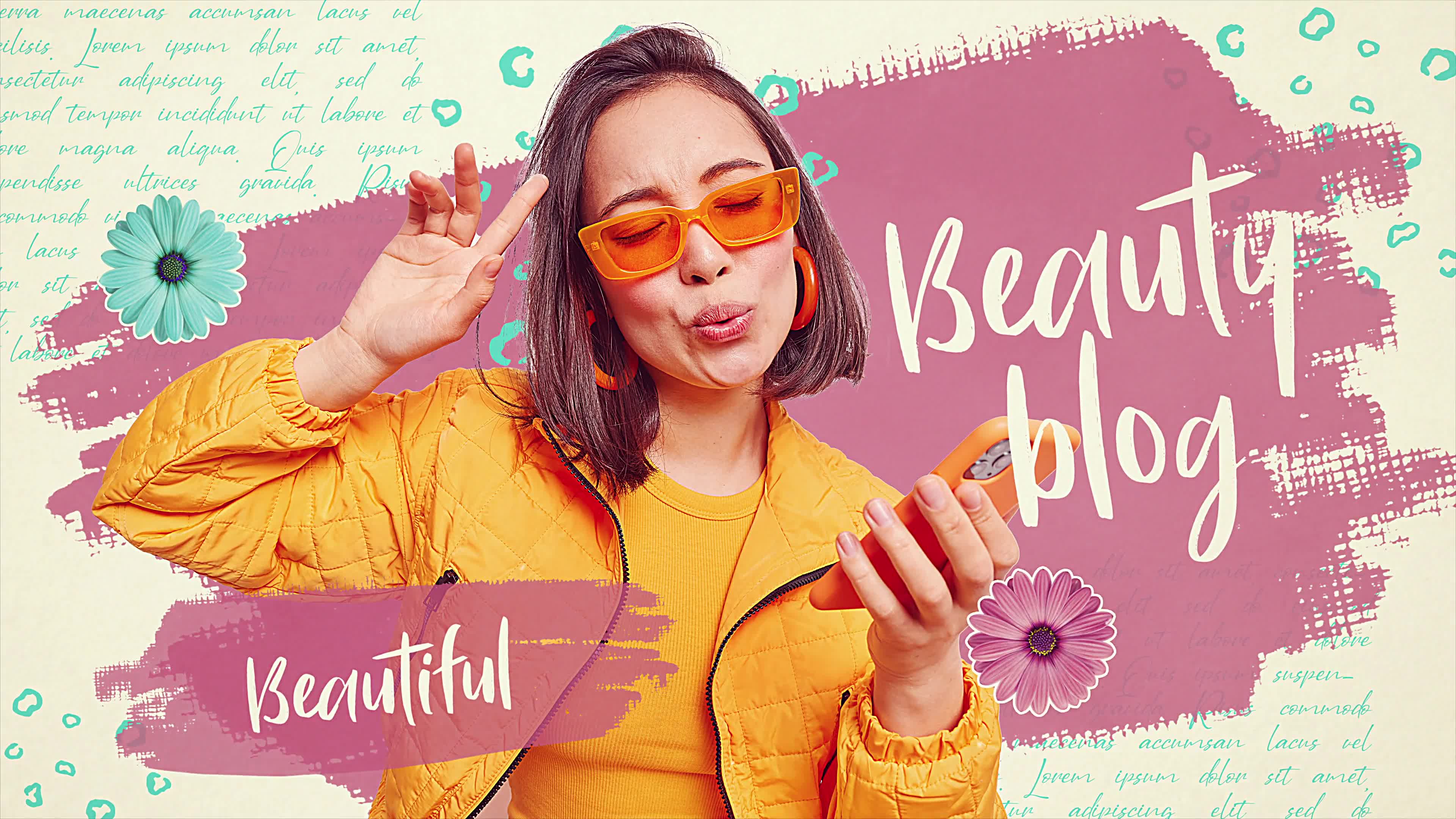 Girls YouTube Blog Intro || Brush YouTube Intro Videohive 34419228 After Effects Image 3