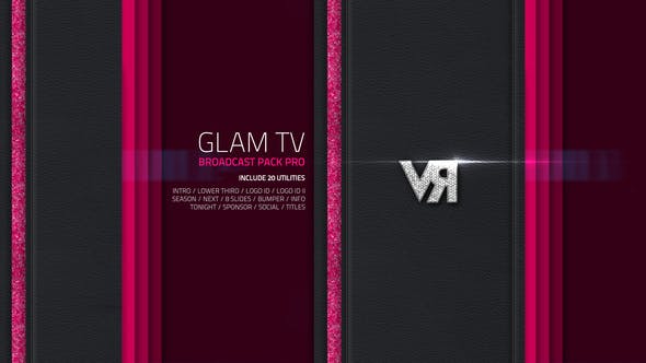 Glam TV Broadcast Pack Pro - Videohive 5311080 Download