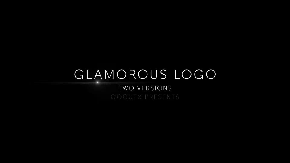 Glamorous Logo Videohive 18445013 After Effects Image 1