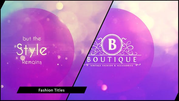 Glamour Titles - 9106916 Videohive Download