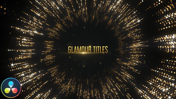 Glamour Titles DaVinci Resolve - Videohive Download 33220095