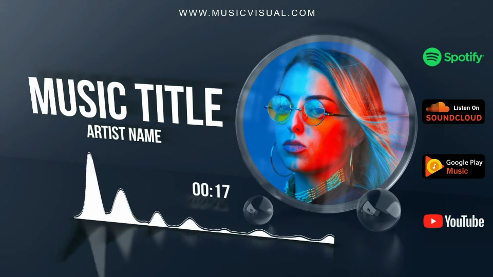 Glass Audio React Music Visualizer Videohive 27903768 After Effects Image 4