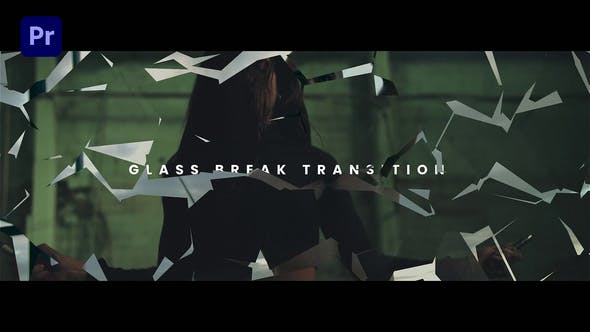 Glass Break Transition - 37610589 Videohive Download