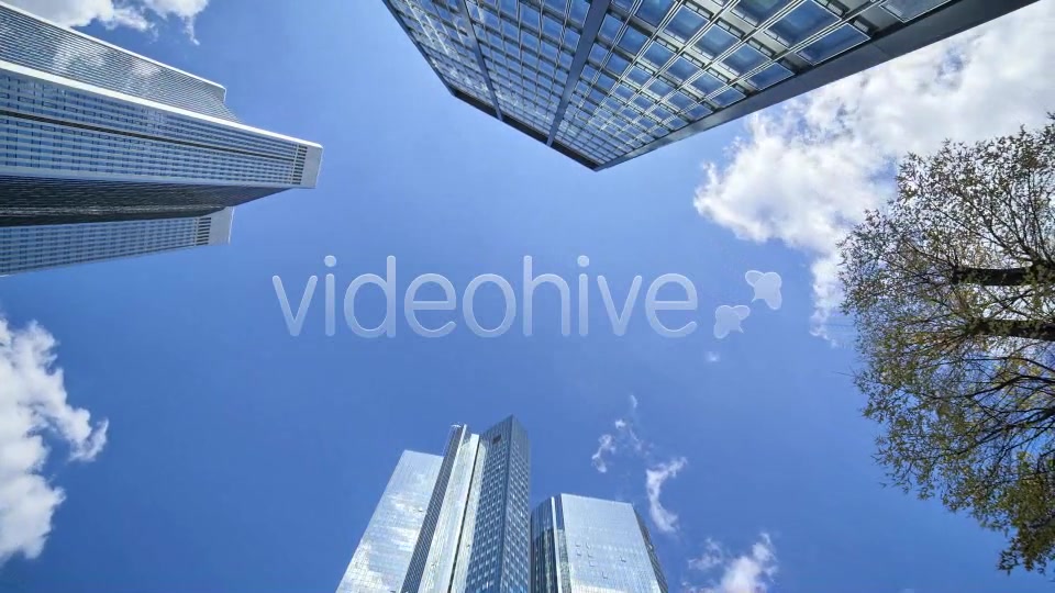 Glass Buildings  Videohive 7669189 Stock Footage Image 3