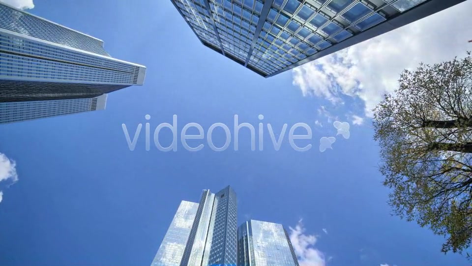 Glass Buildings  Videohive 7669189 Stock Footage Image 4