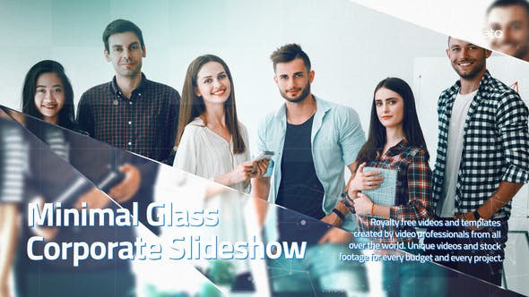 Glass Corporate Slideshow | MOGRT - Download Videohive 38885873