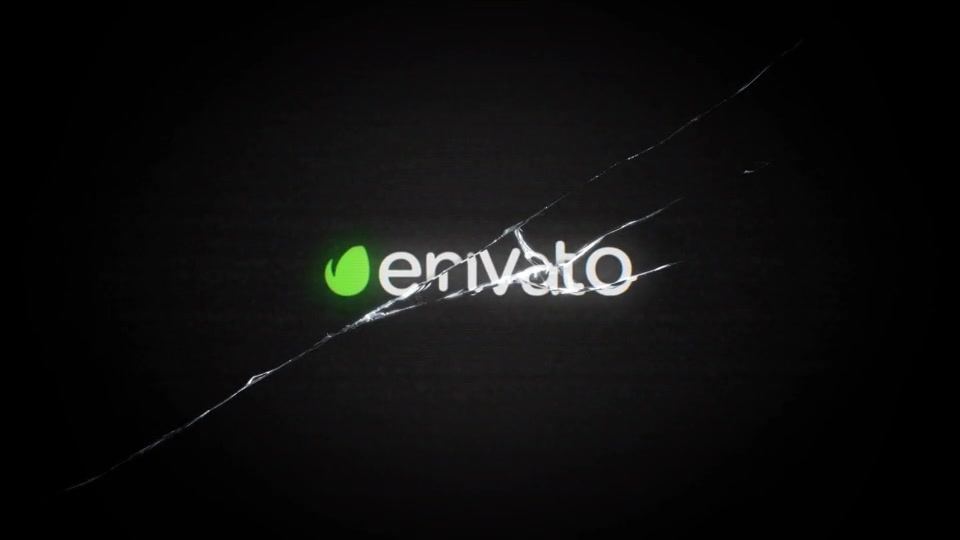 Glass Crack Logo - Download Videohive 12892722