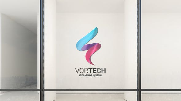 Glass Curtain Wall Logo Mock Up - Download Videohive 25379151