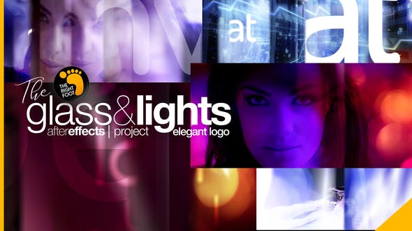 Glass & Lights Elegant Logo - 24506389 Download Videohive