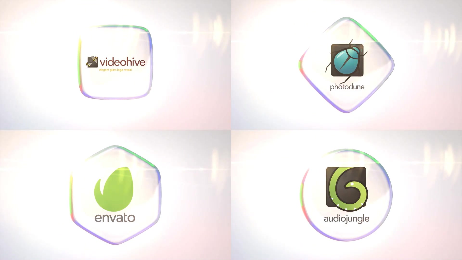 Glass Logo Reveal Pack. 5 Items Videohive 32677324 Premiere Pro Image 9
