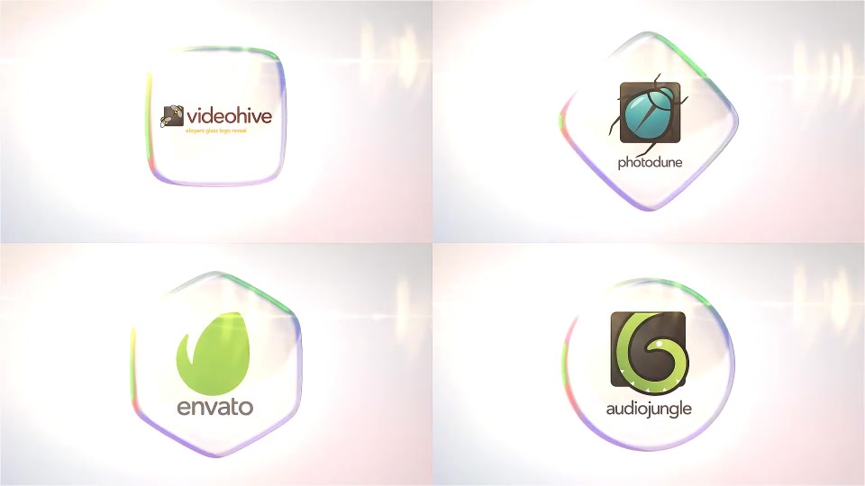 Glass Logo Reveal Pack - Download Videohive 16912024