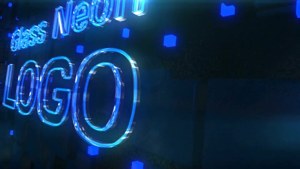 Glass Neon Logo - Download Videohive 6689040