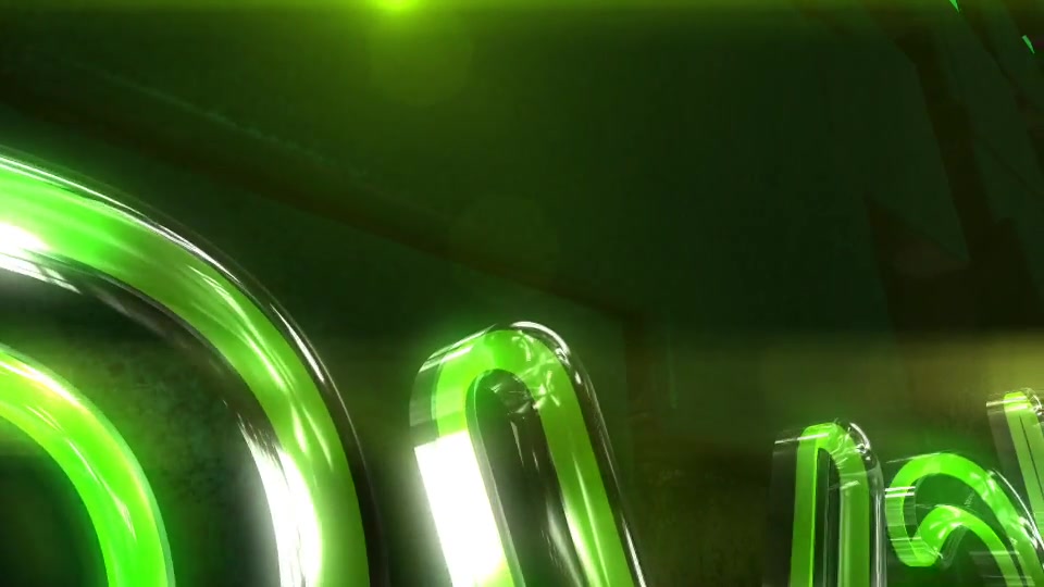 Glass Neon Logo - Download Videohive 6689040