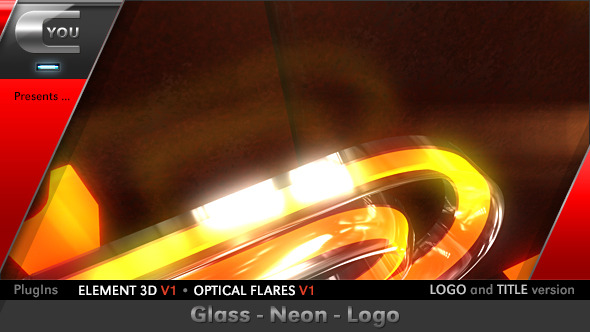 Glass Neon Logo - Download Videohive 6689040
