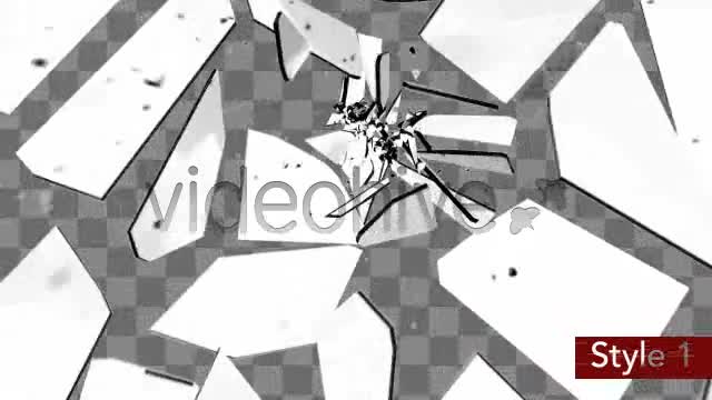 Glass Screen Breaking 4 Transitions & Wipes Videohive 3229142 Motion Graphics Image 1