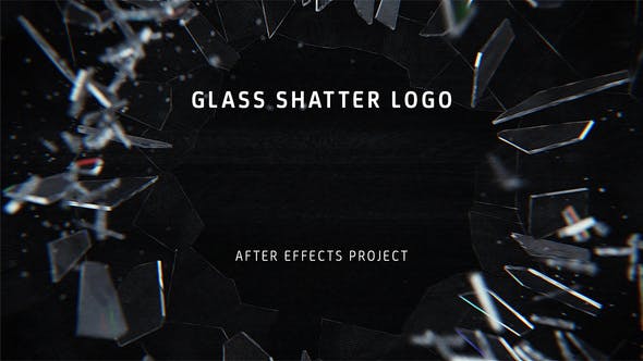 Glass Shatter Logo - Download 25311581 Videohive
