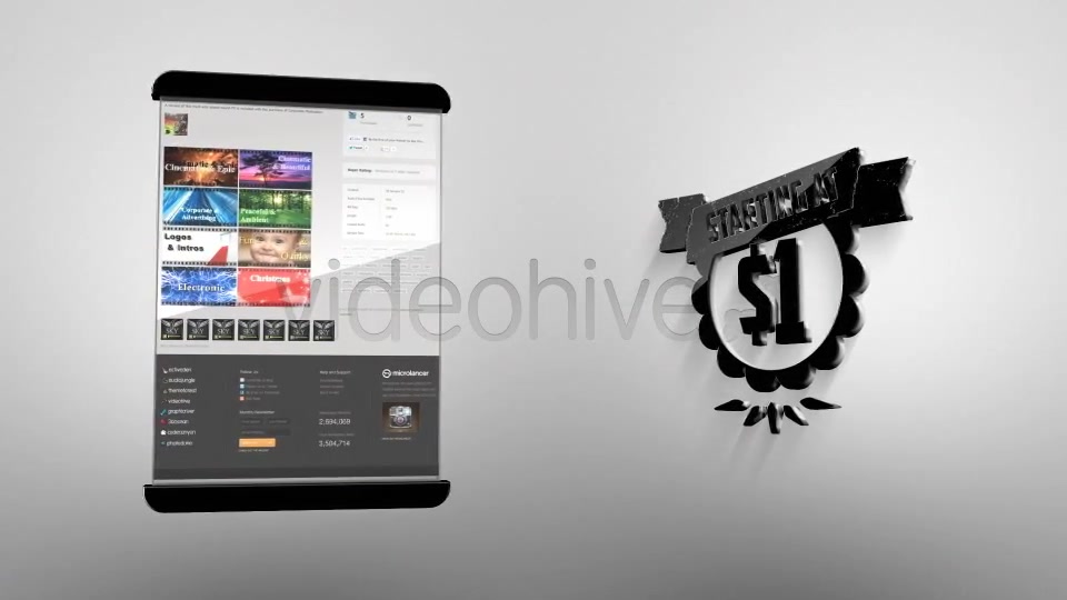 Glass Tablet - Download Videohive 4920652