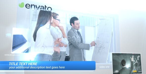 Glass Video Display - Download Videohive 7086895