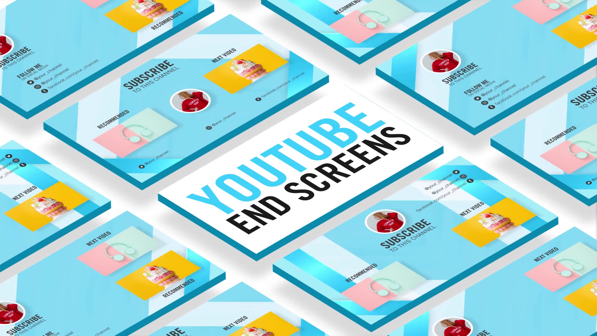 Glass Youtube End Screens Videohive 30186033 After Effects Image 9