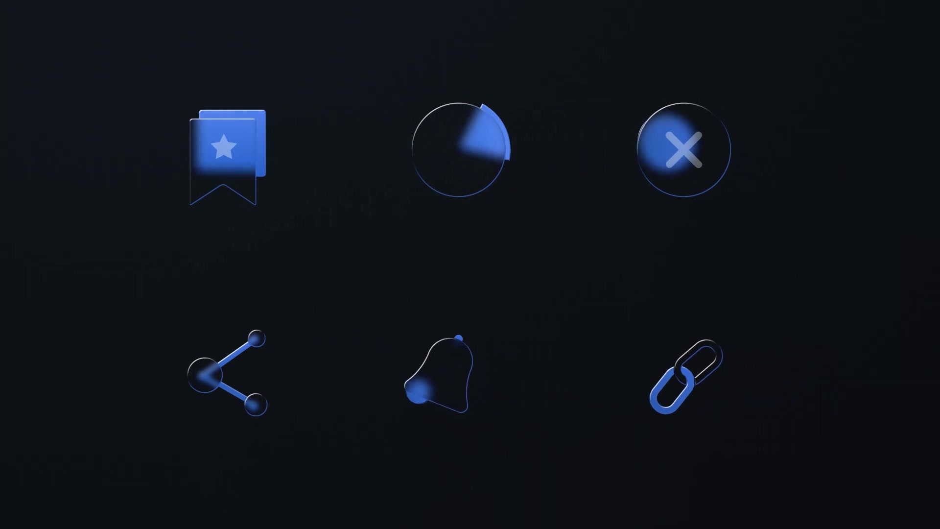 Glassmorphism | Glass Icons Pack Videohive 36192403 After Effects Image 4