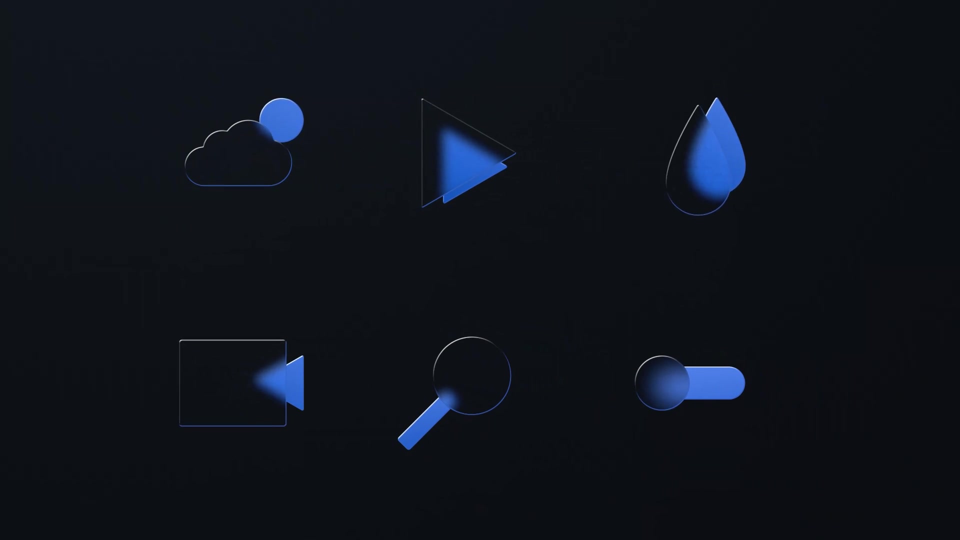 Glassmorphism | Glass Icons Pack Videohive 36192403 After Effects Image 7