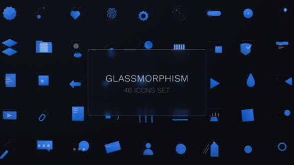 Glassmorphism | Glass Icons Pack - Download 36192403 Videohive